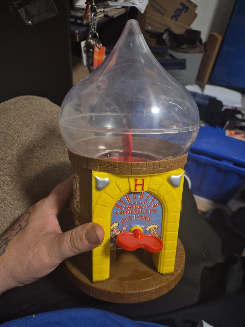 1993 Hershey's Great American Chocolate Factory candy dispenser
